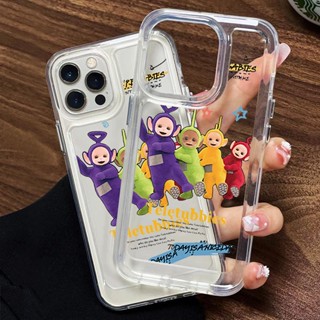 เคสโทรศัพท์มือถือซิลิโคน TPU ใส แบบนิ่ม ลายการ์ตูนน่ารัก กันกระแทก สําหรับ IPhone 14 13 11 Pro Max 12 8 7 6S Plus XS XR X