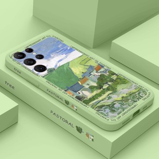 เคสโทรศัพท์มือถือ ลาย Field Countryside แฟชั่นสร้างสรรค์ สําหรับ Samsung Galaxy S23 S22 Ultra Plus