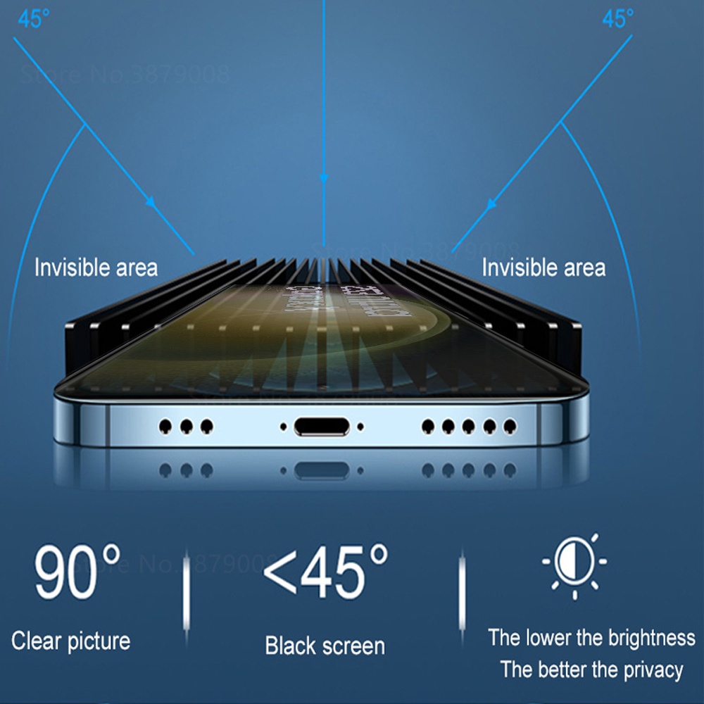 ฟิล์มกระจกนิรภัยกันรอยหน้าจอ กันแอบส่อง เพื่อความเป็นส่วนตัว สําหรับ Samsung Galaxy S23 S22 S21 S20 S10 S9 S8 Plus S21FE S20FE S10E Note 20 Ultra 10 Plus 9 8 - รูปที่ 6