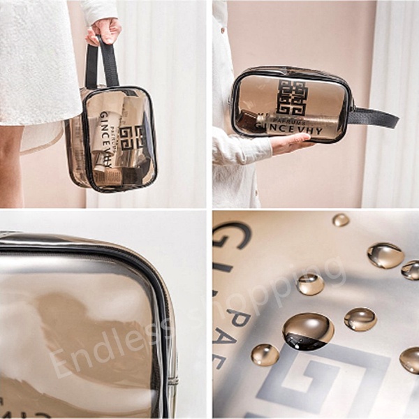 พร้อมส่งค่ะกระเป๋าเครื่องสำอางกันน้ำ ยอดฮีต บรรจุของเยอะ แบบใหญ่แบบเล็ก พกพาสะดวก กระเป๋าเครื่องสำอางกันน้ำ - รูปที่ 6