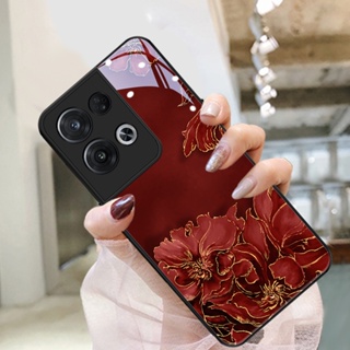 Dmy เคสกระจกนิรภัย สําหรับ OPPO Reno 8 8T 7z 7 6 6z 8z 5 pro 4 2F 3 2 F9 F11 pro Find X5 X3 X2