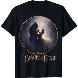 เสื้อยืด พิมพ์ลายดิสนีย์ Beauty and The Beast Belle Enchanted Dance สําหรับเด็ก_01