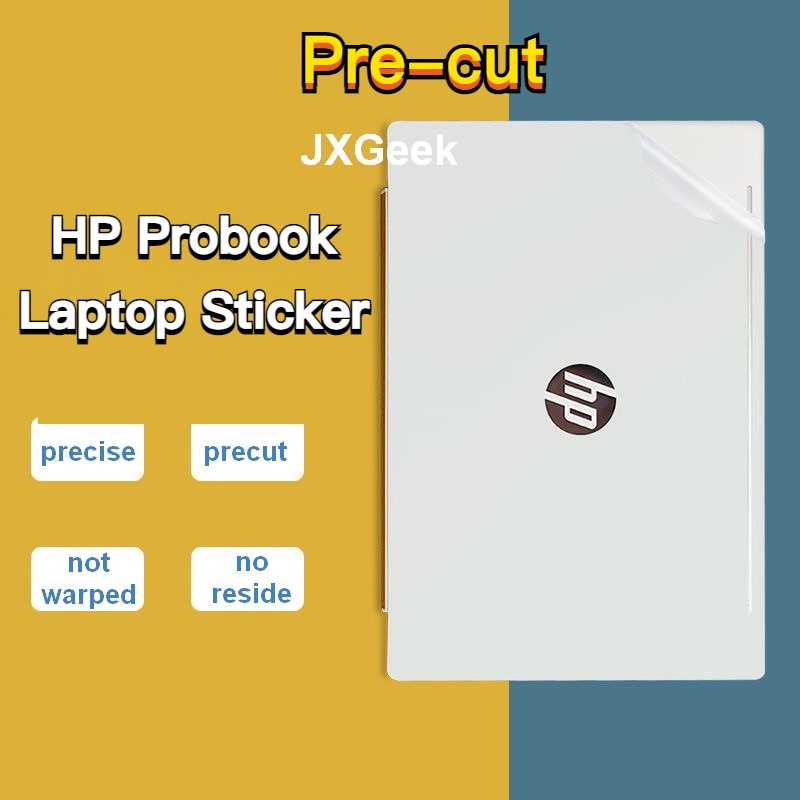 HP แล็ปท็อปสติกเกอร์ HP Probook 440 G8 G9 แล็ปท็อปผิว Matte โปร่งใส 3 ด้านผิว HP Probook 440 G7 G6 G