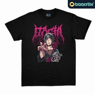 oversize T-shirt Bearstix - เสื้อยืด ลายอนิเมะ Itachi Uchia Kaos Metal Baju Streetwear S-5XL