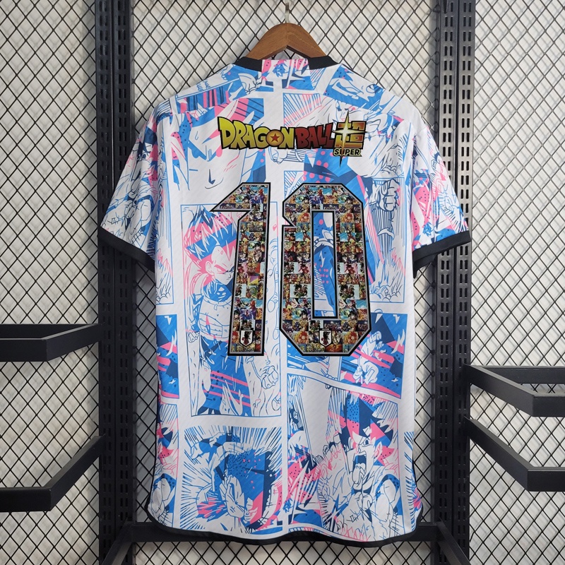 เสื้อกีฬาแขนสั้น ลายทีมชาติฟุตบอลญี่ปุ่น Dragon Ball 23 24 คุณภาพสูง 2023