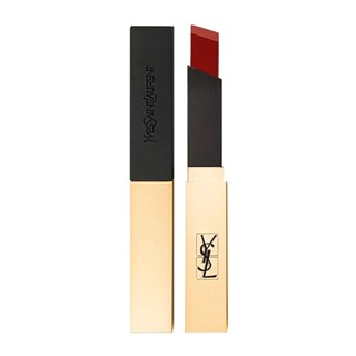 Yves Saint Laurent ลิปสติก สีทอง ขนาดเล็ก 21 สีแดง สไตล์วินเทจ 1966 สําหรับผู้หญิง