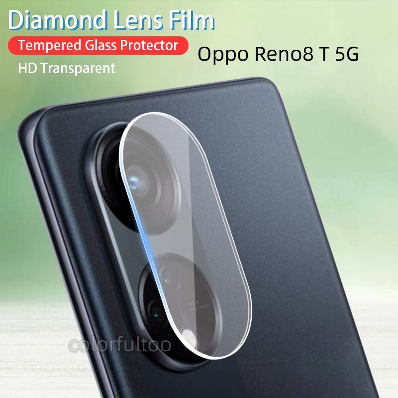 Oppo Reno 8T 5G 3Dป้องกันกล้องสําหรับOppo Reno 13F 13 14 Pro 8 T 8Z 8 Pro Plus 8Pro + Reno8 Reno14 Reno13F 4G 5G HD Clearคลุมทั้งหมดเลนส์กล้องกระจกนิรภัยป้องกันฟิล์ม ราคา ถูกที่สุด ดีลบีเคเค