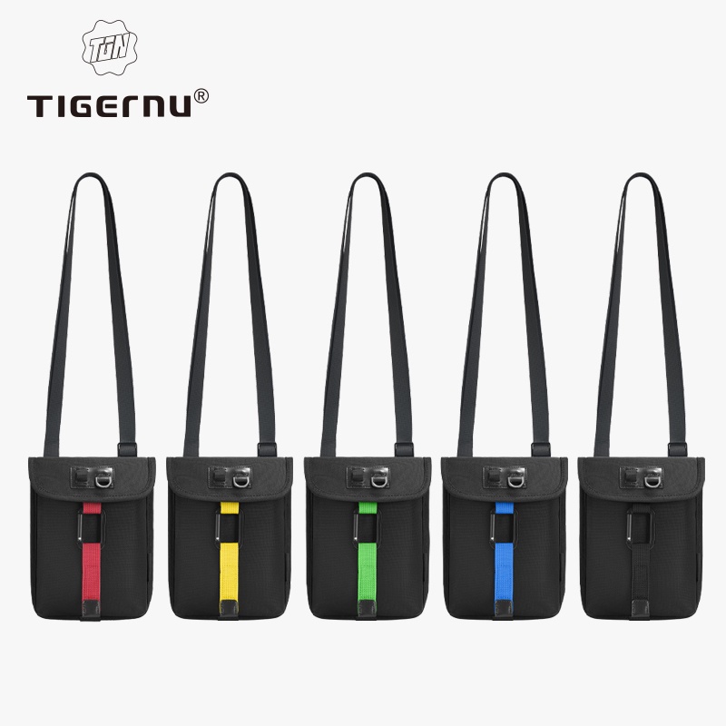Tigernu 8333 กระเป๋าสะพายไหล่แฟชั่น ขนาดมินิ น้ําหนักเบา สีตัดกัน เหมาะกับการพกพ