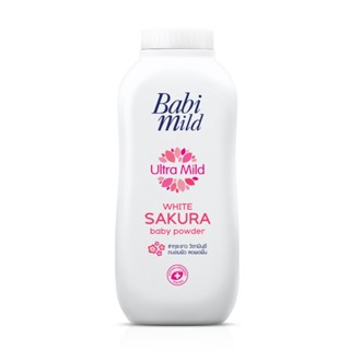 เบบี้มายด์ แป้งเด็กซากุระ 180ก.BABI MILD POWDER SAKURA 180 G.