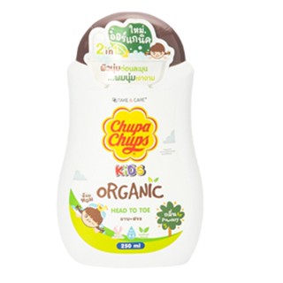 จูปาจุ๊ปส์ คิดส์ เฮดทูโท ออร์แกนิค250มล.CHUPA CHUPS HEAD TO TOE ORGANIC 250ML