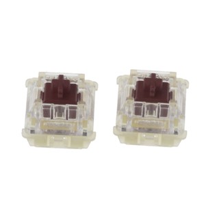 R* สวิตช์สีน้ําตาลใส สําหรับ Cherry MX Original SMD RGB Switches 2 ชิ้น