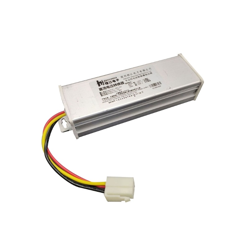 HL 24V-100V to12V 20A ประสิทธิภาพเครื่องแปลงไฟ ​หม้อแปลงสเต็ปดาวน์