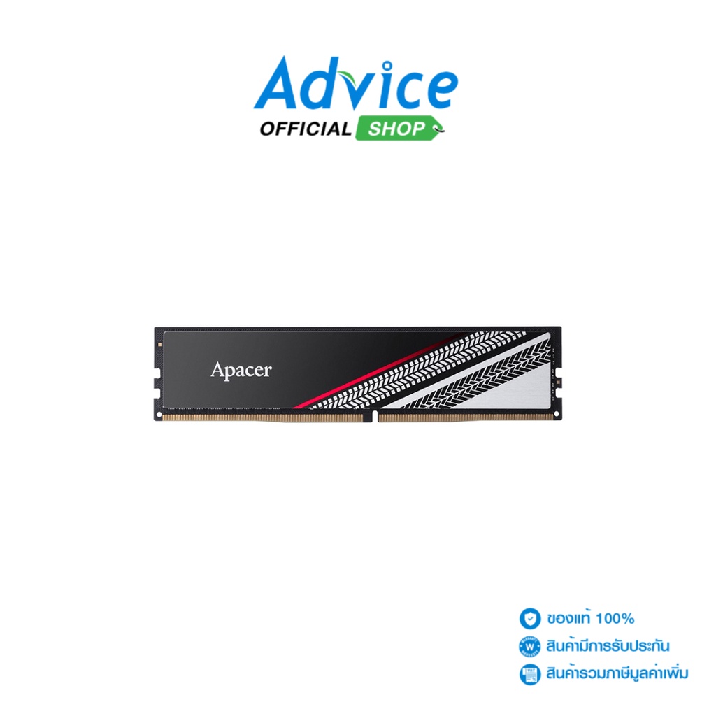 APACER RAM DDR4(3200) 16GB TEX (AH4U16G32C28YTBAA-1) - A0148377 - A0148377