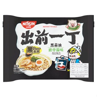 นิสชินบะหมี่ทงโคะสึและน้ำมันกระเทียม100กNISSIN OIL NOODLE GARLICTONKOTSU 100G.