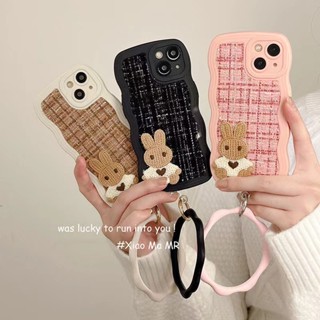 Woven rabbit เคส Oppo Reno7 z 5G เคส Reno 8z 5 6 7 Pro 5G OPPO A96 A76 เคสกันกระแทก TPU แข็ง ป้องกันด้านหลัง เคสโทรศัพท์