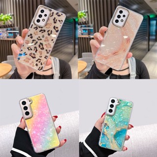 เคสโทรศัพท์มือถือ ลายเสือดาว สีรุ้ง หรูหรา สําหรับ Samsung A53 A52 A32 A72 A52s A13 A23 A33 A73 S20 Plus S20 Ultra 5G