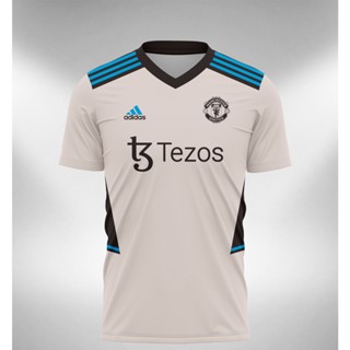 เสื้อกีฬาแขนสั้น ลายทีม Jersey MU 2023