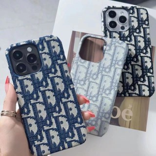 เคส iphone 14 pro เคสโทรศัพท์มือถือ ผ้าแคนวาส แบบแข็ง สําหรับ iphone 13 pro 14 pro 12 pro