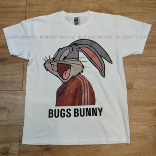 BUGG BUNNY DTG [DIGITAL TO GARMENT] เสื้อสกรีน ดิจิตอล สีคมชัด GILDAN tags