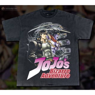 2023เสื้อยืดผ้าฝ้าย JoJo’s Bizarre Adventure (EP.1)