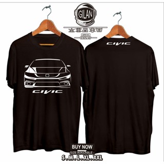 New arrivel【Special offer】Honda CIVIC FB Car T-Shirt Automotive T-Shirt - GILAN CLOTH_01