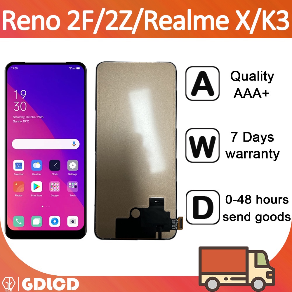 หน้าจอ OPPO reno 2F 2Z Realme X K3 Reno 2Z 2F CPH1989