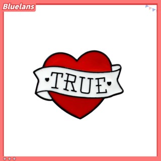 Bluelans เครื่องประดับแฟชั่น เข็มกลัด รูปหัวใจ สําหรับทุกเพศ ทุกวัย