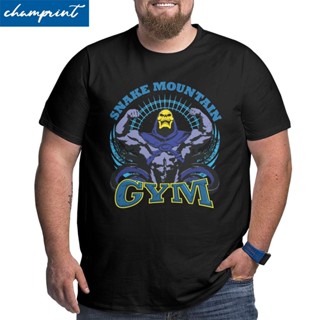 Snake Mountain Gym Fitness T-Shirt Men He-Man And The Masters Of The Universe T Shirt Big_02