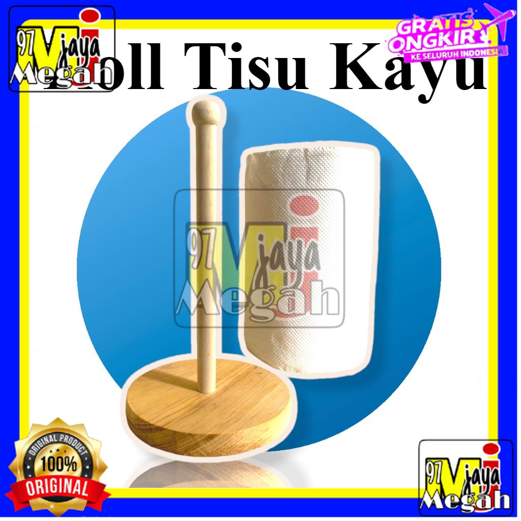 WOODEN TISSUE HOLDER / TISSUE HOLDER ROLL / TISSUE ROLL HOLDER / TISSUE ROLL HOLDER