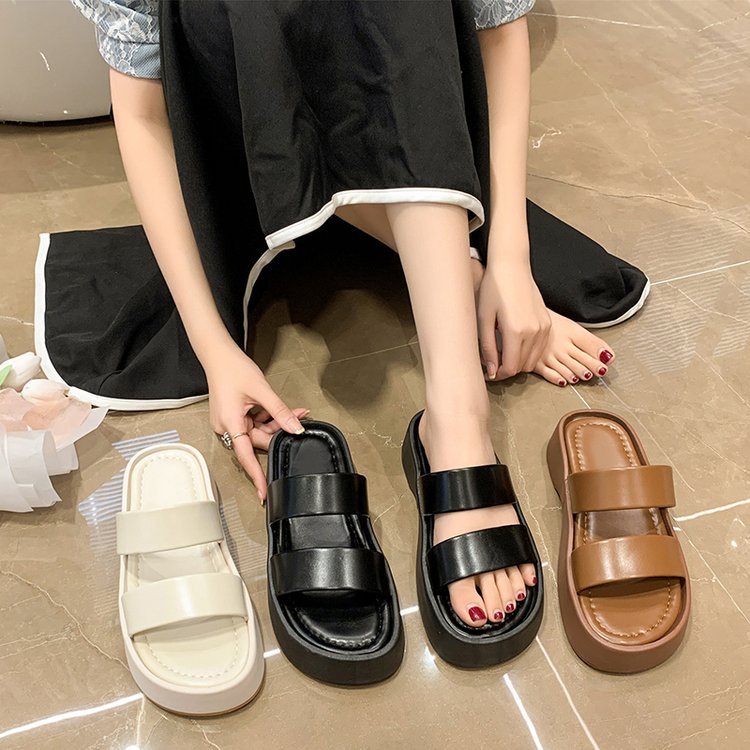 11.11 PUNCAK RUMAH168 SF29 รองเท้าแตะผู้หญิงล่าสุด Laluna Jelly Strap Sandals รองเท้าแตะยาง