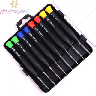 【COLORFUL】Screwdriver Set Tool Repair Tool SL1.5 Screwdriver Tool T3 T4 T5 T6 118*122*20mm