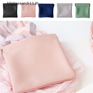 Alittlesearch11 ถุงหนัง ปิดอัตโนมัติ สําหรับใส่เครื่องประดับ กุญแจ หูฟัง เหรียญ