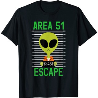 Adult Clothes Storm Area 51 Funny Alien Escape Men Women UFO T-Shirt_02