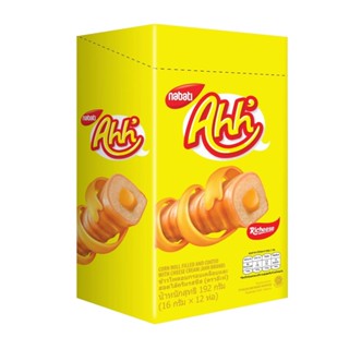 อ๊ะห์ ก. ข้าวโพดอบกรอบชีส 17.5X12 AHH CORNROLLCHEESE17.5GX12