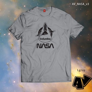 เสื้อสาวอวบ - เสื้อ AV Merch NASA เสื้อเชิ้ตบริหารการบินและอวกาศแห่งชาติ v3 สําหรับผู้หญิงและผู้ชาย_50