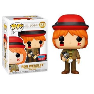 ฟิกเกอร์ Funko Pop Harry Potter 2020 New York Comic Con Exclusive - Ron At World Cup 121 ของเล่นสําหรับเด็ก