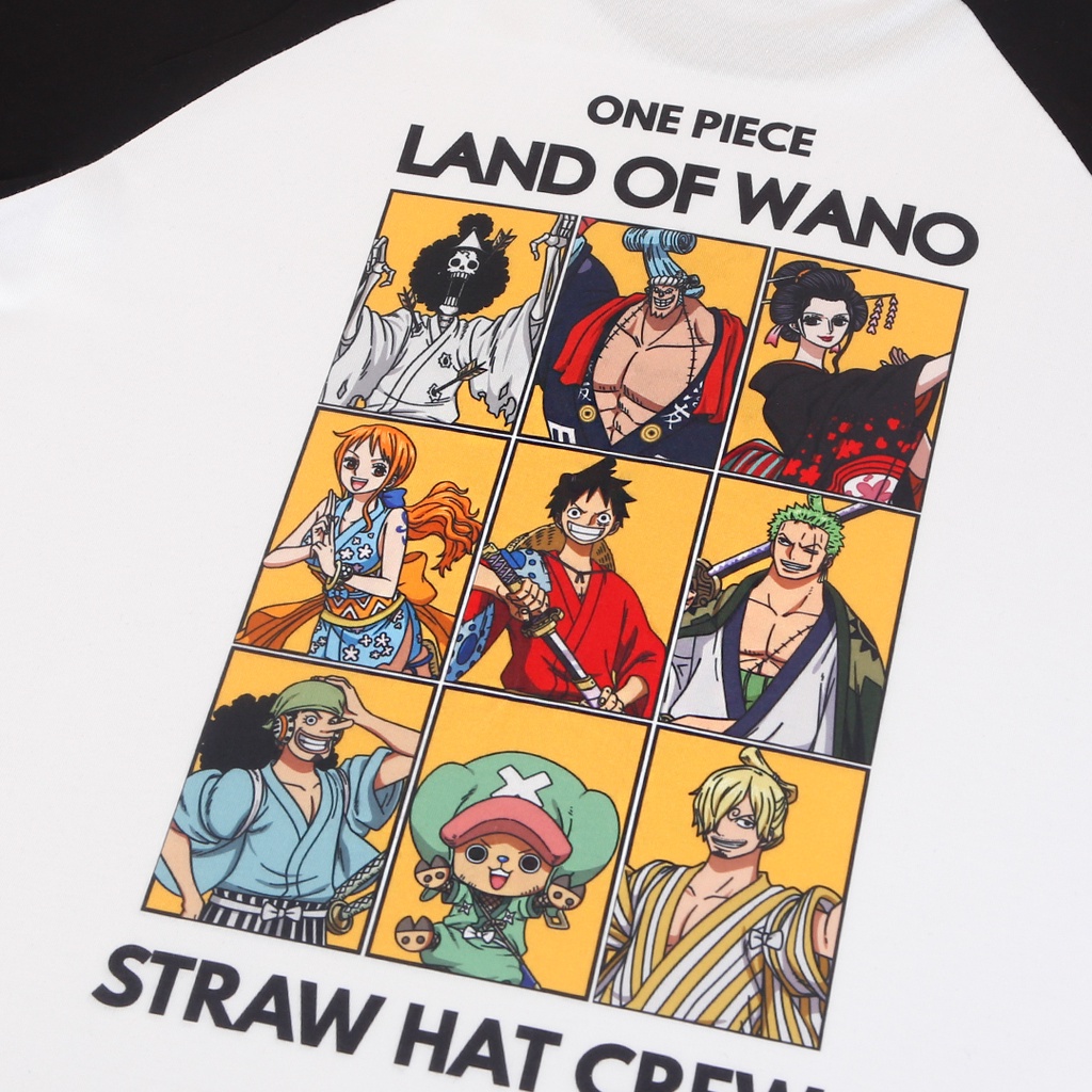วันพีซ เสื้อยืดไหล่ลาดลายการ์ตูน ลิขสิทธิ์ No.350 #2