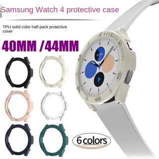 สําหรับ Samsung Galaxy Watch4 40/44 มม. เคสนาฬิกา พร้อมเคส TPU แบบสําเร็จรูป เคสป้องกันแบบนิ่ม