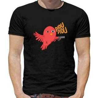 ขายดี!เสื้อยืด พิมพ์ลาย Piou BIRD s - BIRD - Gun - Gangster สไตล์คลาสสิก ไม่ซ้ําใคร สําหรับผู้ชาย 111686S-5XL