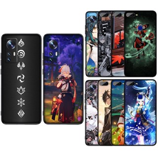 Qn19 เคสโทรศัพท์มือถือ ซิลิโคนนุ่ม ลาย Genshin Impact สุดเท่ สําหรับ Vivo V20 SE V20Pro Y70 Y91 Y91C Y93 Y95