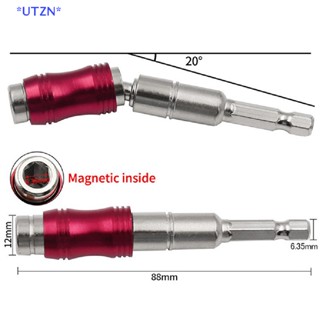 Utzn&gt; ใหม่ ดอกสว่านไขควงแม่เหล็ก หกเหลี่ยม 1/4 นิ้ว เปลี่ยนเร็ว