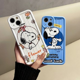 เคสโทรศัพท์มือถือ ลายการ์ตูน Snoopy สําหรับ Apple iPhone 11 12 13 14 Pro Max