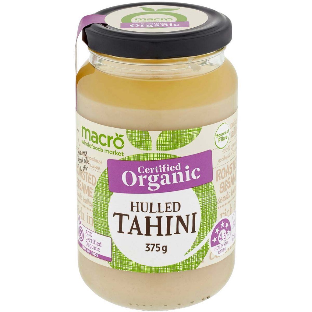 Macro Organic Hulled Tahini Spread 375g พร้อมส่ง