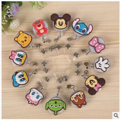 Jianzai ขายส่ง!พวงกุญแจ จี้รูปลูกกวาด พับเก็บได้ พับเก็บได้ สีแคนดี้ สําหรับทําเอกสาร diy - รูปที่ 5