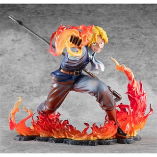 [พร้อมส่ง] ฟิกเกอร์ MH MegaHouse One Piece POP Sabo Fire Fist Second Brother T4B7