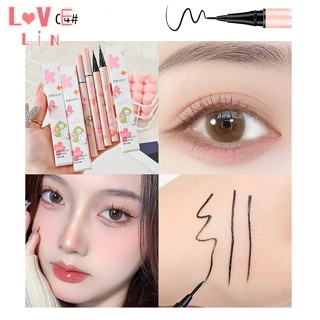 【Lovelin】Berbeni ปากกาอายไลเนอร์ เนื้อลิขวิด กันน้ํา แห้งเร็ว สีน้ําตาล