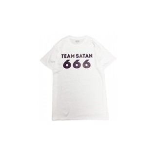 ผ้าฝ้ายแท้TEAM SATAN SKATE BOARDING S/S TEE SHIRT [TS0014-01WHITE/PURPLE SNAKE]S-4XL_01