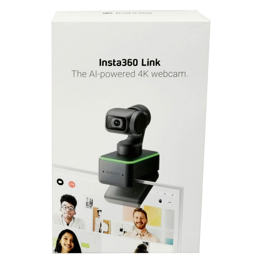 Insta360 Link AI-powered 4K Webcam CINSTBJ/A - Gesture Control, HDR, AI Tracking