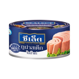 ซีเล็คทูน่าสเต็กในน้ำแร่80กSEALECT IN TUNA STEAKSPRING WATER 80G