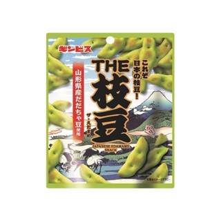 จินบิสดิเอดามาเมะขนมถั่วแระญี่ปุ่นอบ33ก EDAMAME GINBIS THE33G